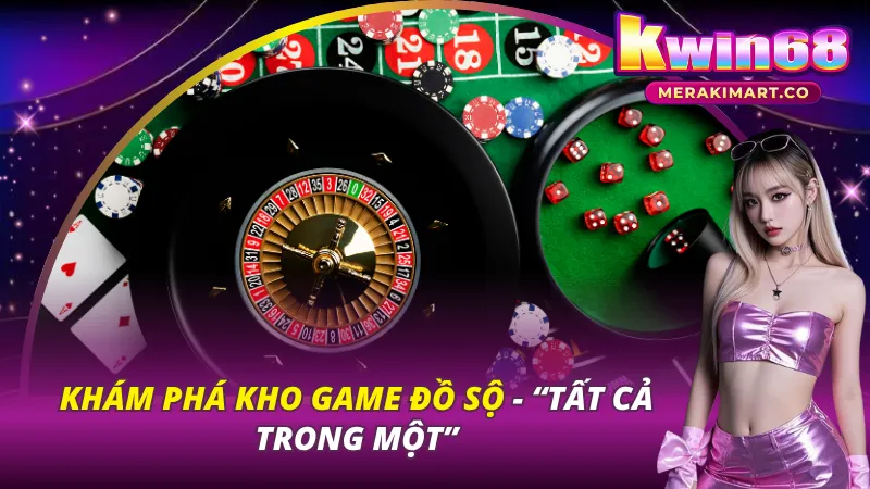Kho game đồ sộ & Đa dạng các loại trò chơi